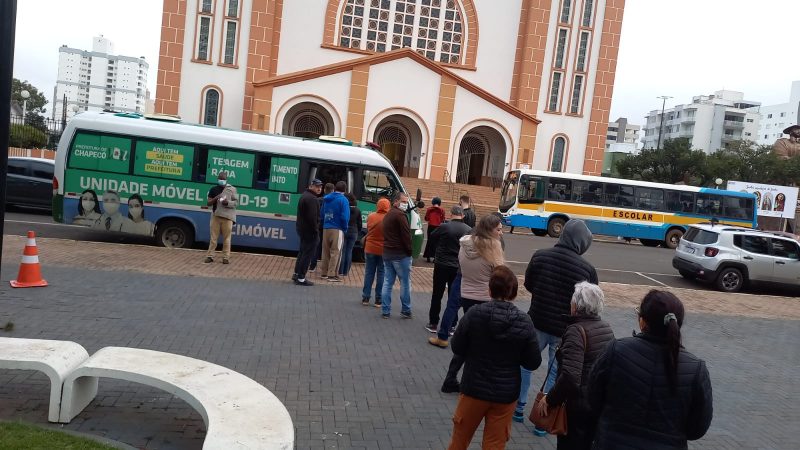 Vacim&oacute;vel estar&aacute; na Pra&ccedil;a Coronel Bertaso. – Foto: Prefeitura de Chapec&oacute;/Divulga&ccedil;&atilde;o/ND