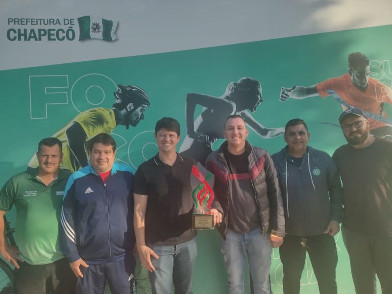 Chapec&oacute; &eacute; campe&atilde; geral da regional Oeste da Olesc. – Foto: Prefeitura de Chapec&oacute;/Divulga&ccedil;&atilde;o/ND