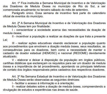 Projeto institui semana do doador – Foto: Reprodu&ccedil;&atilde;o/Legistativo/ND
