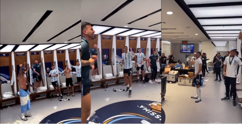 Jogadores argentinos provocam a seleção brasileira e Neymar rebate