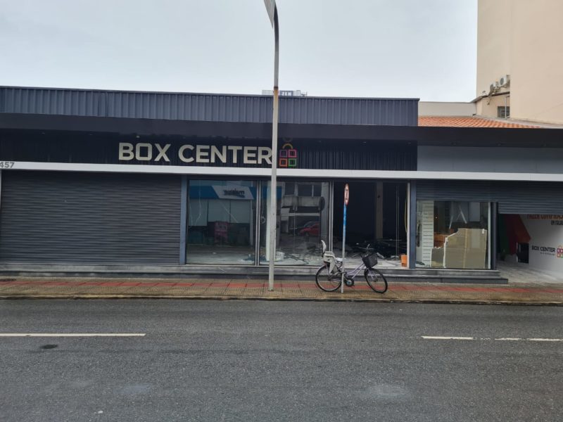 Espa&ccedil;o que vai receber a nova loja em Itaja&iacute; na Rua Jos&eacute; Bonif&aacute;cio Malburg – Foto: Divulga&ccedil;&atilde;o GRZ/ND