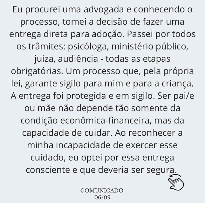 A atriz resolveu escrever uma carta para esclarecer a hist&oacute;ria, o conte&uacute;do foi publicado nas redes sociais. – Foto: Reprodu&ccedil;&atilde;o/Instagram/ND