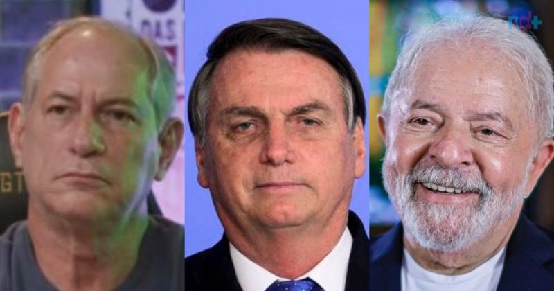 Ciro Gomes, Jair Bolsonaro e Lula estarão em Salvador no próximo sábado (2) &#8211; Foto: Reprodução