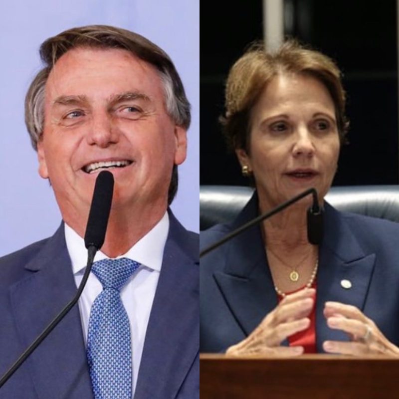 Bolsonaro praises Teresa Cristina for the vice of the Republic - Photo: Reproduction / Instagram