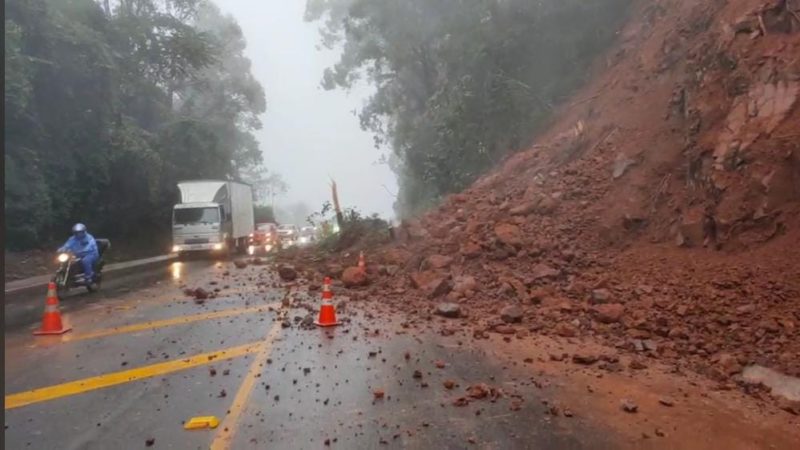 deslizamento de terra