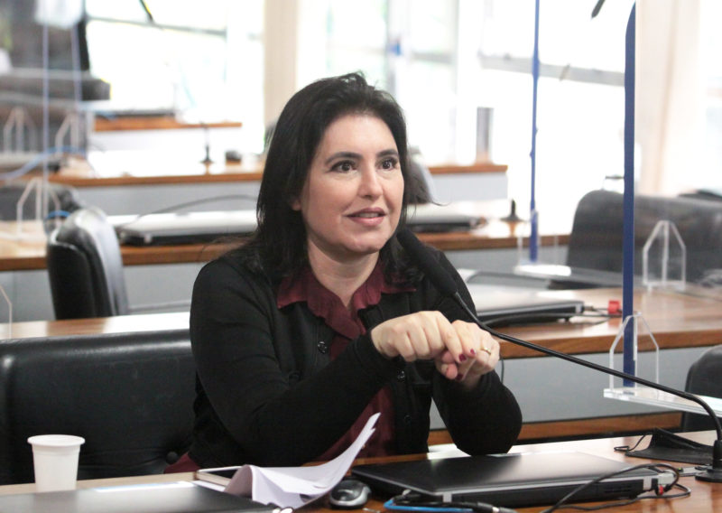 Simone Tebet deve ser confirmada como candidata da terceira via nesta quinta (9) – Foto: Roberto Castello/ Flickr