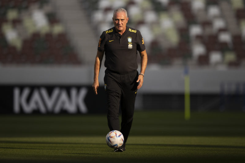 Tite vai promover mudan&ccedil;as para o amistoso – Foto: Lucas Figueiredo/CBF