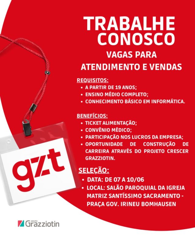 Informa&ccedil;&otilde;es completas sobre as vagas dispon&iacute;veis em Itaja&iacute; – Foto: Reprodu&ccedil;&atilde;o/GRZ/ND