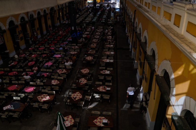 Mercado P&uacute;blico &eacute; s&iacute;mbolo da cidade e precisa de ajustes em diversas frentes – Foto: Diorgenes Pandini/Especial para o ND