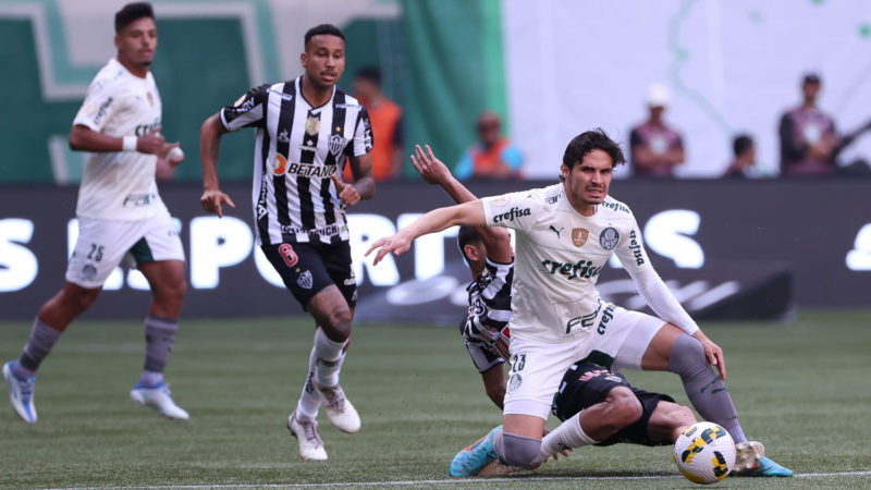 Rafael Veiga deixou o campo logo no in&iacute;cio da partida – Foto: Cesar Greco/Palmeiras