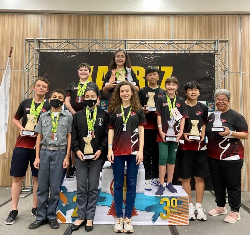 CX Blumenau Xadrez - Nossa incrível Regina Ribeiro participou da final do  58º Campeonato Brasileiro Feminino. A competição aconteceu entre os dias 16  a 25/2 no Rio de Janeiro. A nova campeã