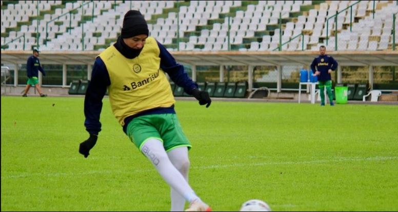 Ypiranga trabalhou no local da partida – Foto: Ypiranga FC/Divulga&ccedil;&atilde;o/ND