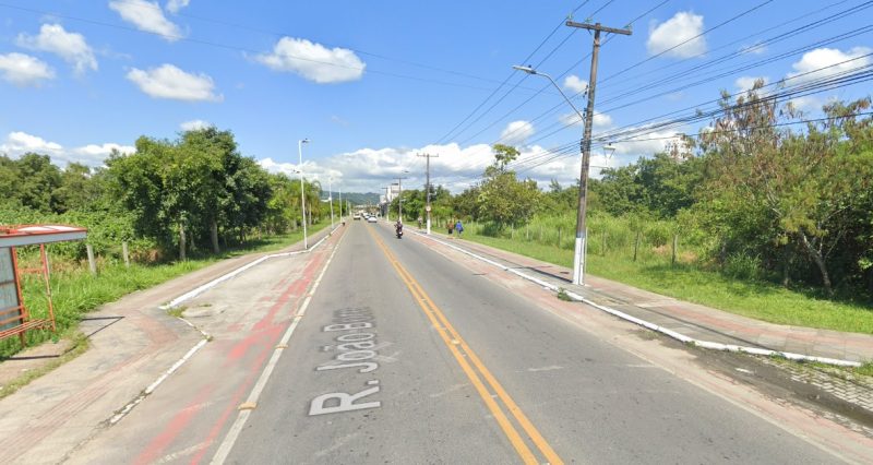 corpo achado no centro de palhoça