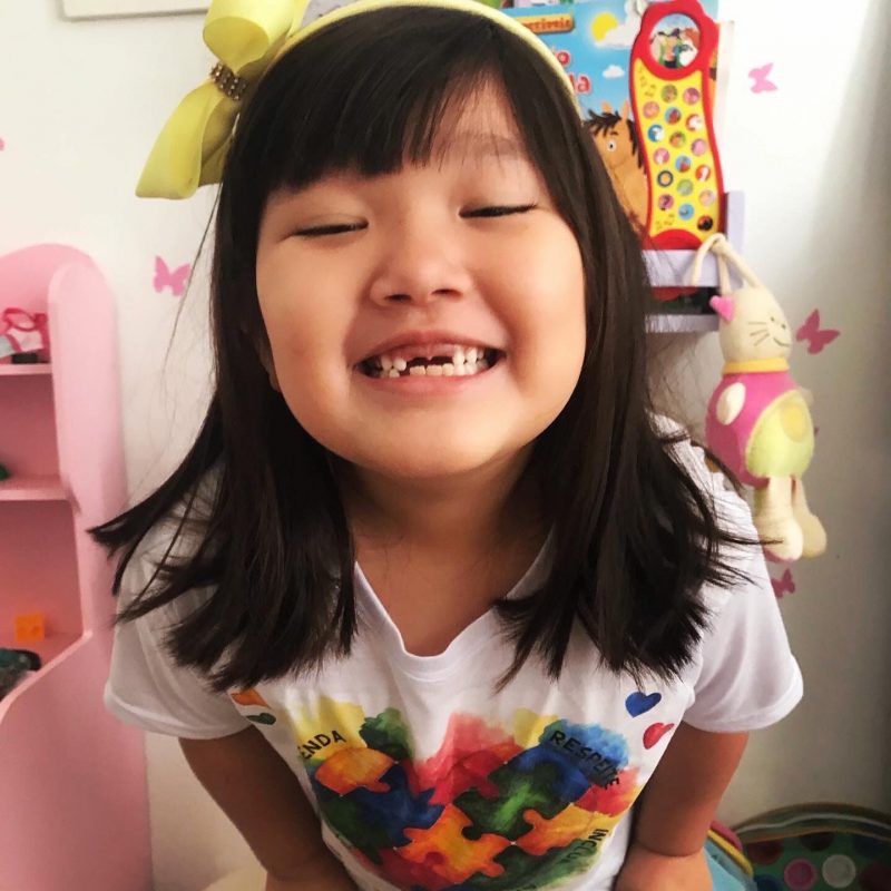 Lara foi diagnosticada com apenas 2 anos – Foto: Arquivo pessoal/Reprodu&ccedil;&atilde;o/ND