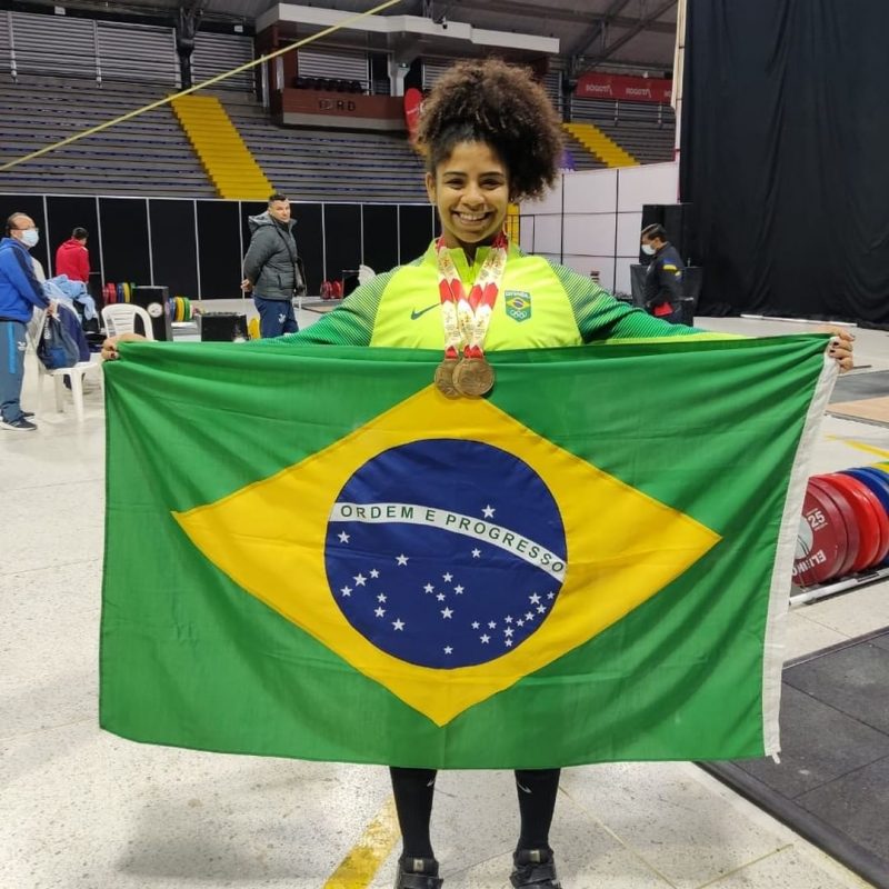 Laura Amaro conquista tr&ecirc;s medalhas no Pan &mdash; Foto: CBLP/Divulga&ccedil;&atilde;o/ND