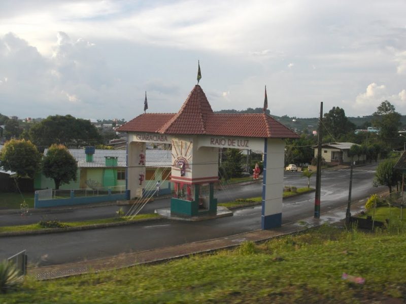 Guaraciaba, no Extremo-Oeste &mdash; Foto: Reprodu&ccedil;&atilde;o/ND
