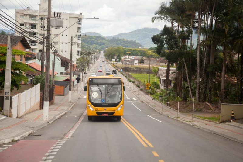Transporte coletivo &eacute; alternativa para diminuir fluxo de autom&oacute;veis – Foto: Divulga&ccedil;&atilde;o/Prefeitura de Indaial/ND