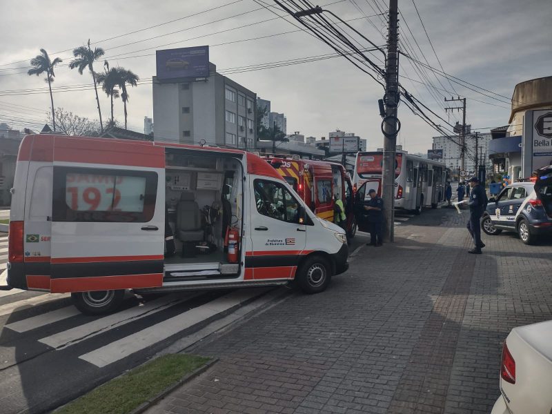 Ao todo, seis pessoas foram encaminhadas a hospitais da cidade &#8211; Foto: Franciele Cardoso/NDTV
