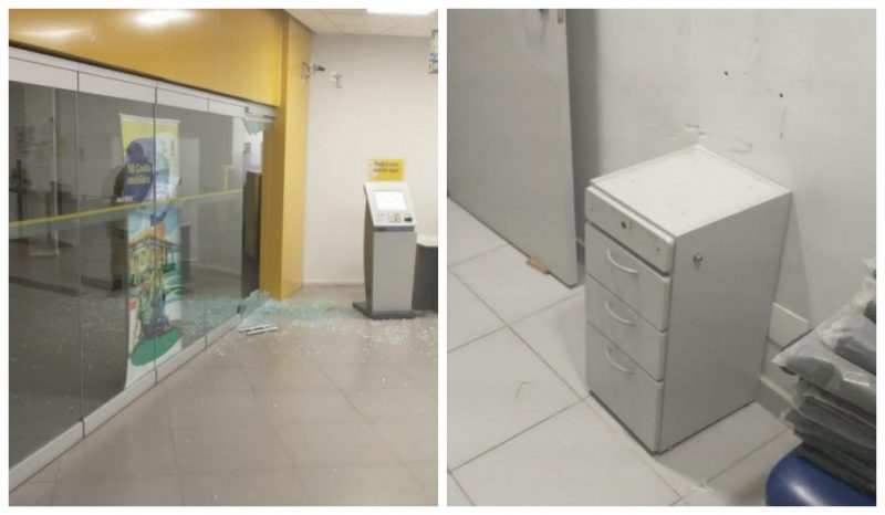 agencia de banco foi furtada