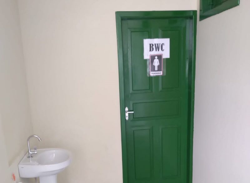 Banheiro unissex virou feminino ap&oacute;s pol&ecirc;mica em escola de Blumenau – Foto: Mauro Medeiros/Divulga&ccedil;&atilde;o/ND