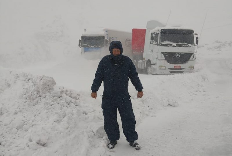 Luiz Carlos mora em Chapec&oacute; e est&aacute; parado no Chile – Foto: Luiz Carlos/Arquivo Pessoal/ND