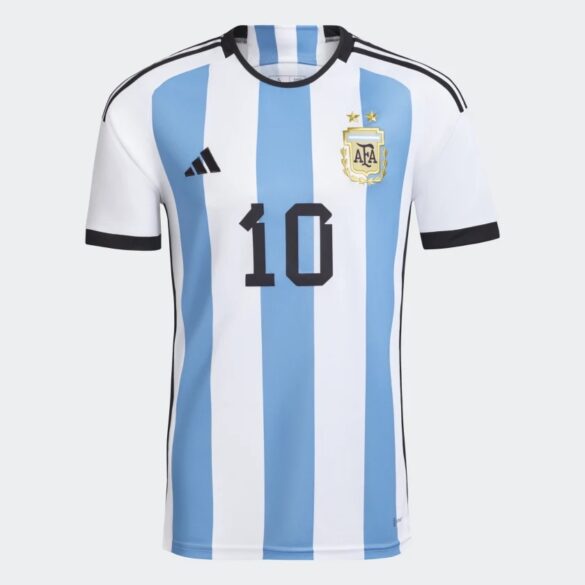 Front of Argentina's new World Cup shirt – Photo: AFA/Disclosure