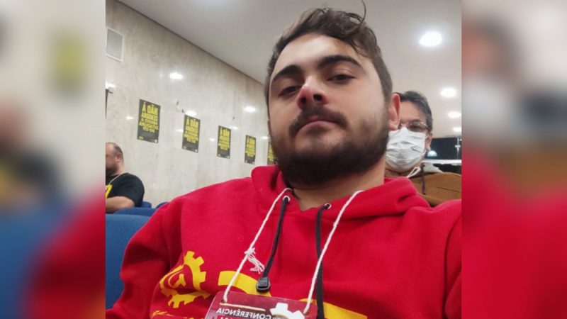 Leandro Brugnago &eacute; candidato ao governo de Santa Catarina pelo PCO – Foto: Reprodu&ccedil;&atilde;o/Internet