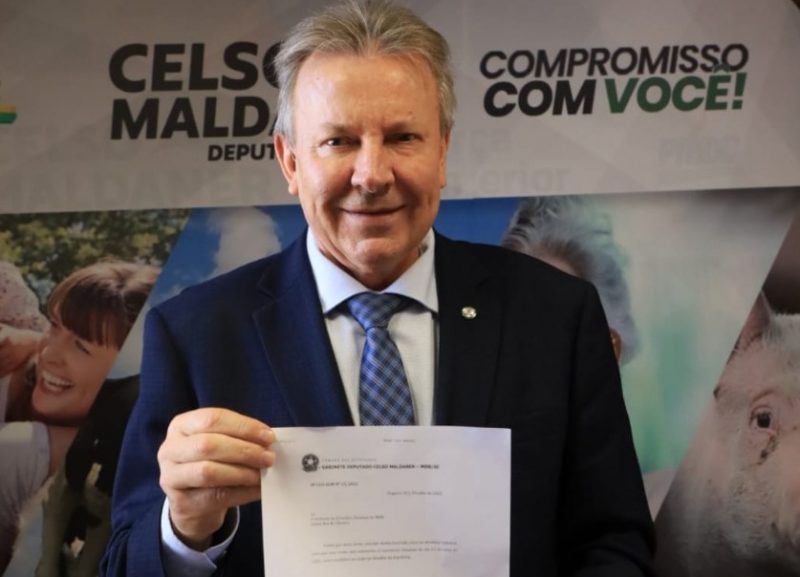 Deputado Celso Maldaner coloca o nome &agrave; disposi&ccedil;&atilde;o para a candidatura ao senado – Foto: Divulga&ccedil;&atilde;o/ND