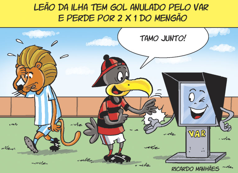 Flamengo venceu o Ava&iacute; por 2 a 1 na Ressacada – Foto: Ricardo Manh&atilde;es