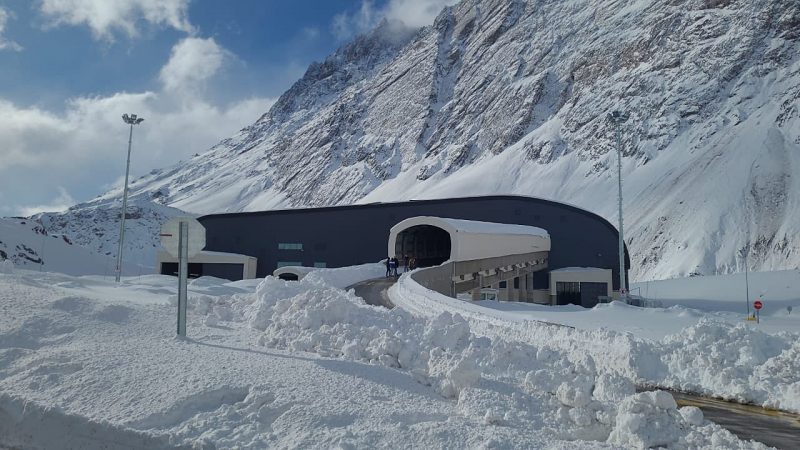 A previs&atilde;o &eacute; de queda de neve de amanh&atilde; a sexta-feira – Foto: Passo Cristo Redentor/Divulga&ccedil;&atilde;o/ND