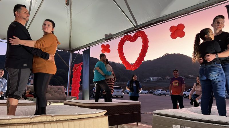 desafio do colchão do amor