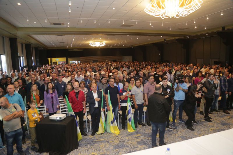 Conven&ccedil;&otilde;es partid&aacute;rias do fim de semana deixam o tabuleiro pol&iacute;tico do Estado mais claro para as elei&ccedil;&otilde;es de outubro – Foto: Jeferson Baldo/Divulga&ccedil;&atilde;o/ND