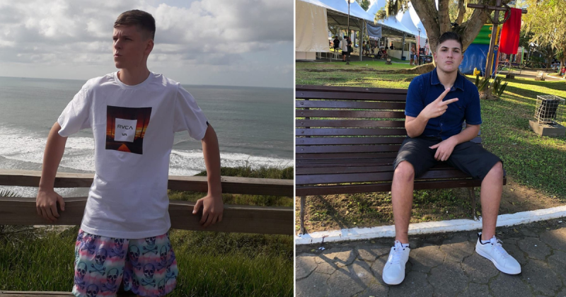 Mayk Rosa Pagnan e Ot&aacute;vio Rosso – Foto: Internet/Reprodu&ccedil;&atilde;o/ND