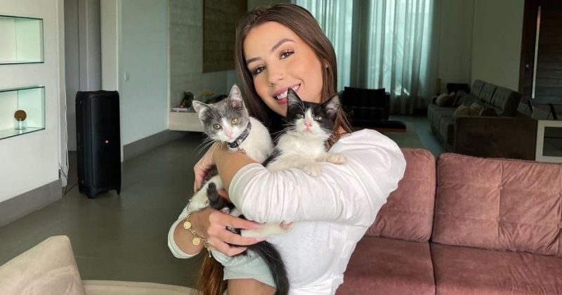 Ex de Whindersson Nunes, a catarinense Maria Lina contou que est&aacute; com pulgas &mdash; Foto: Reprodu&ccedil;&atilde;o/Internet/ND