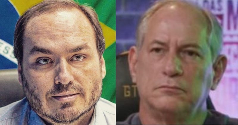 Ciro Gomes elogia Braga Netto e Carlos Bolsonaro responde &#8211; Foto: Reprodução