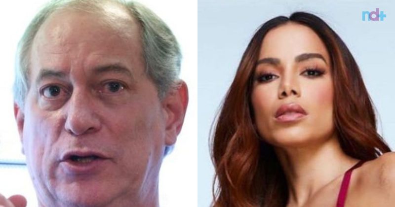 Ciro Gomes says he wanted Anitta to vote in the first round of elections - Photo: reproduction