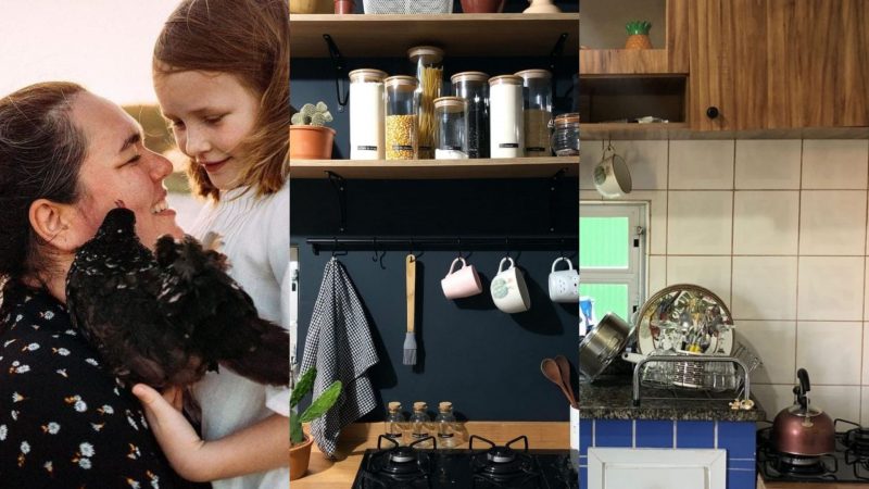 Moradora de Florian&oacute;polis j&aacute; tem mais de 47 mil seguidores em rede social que compartilha antes e depois de reformas em casa – Foto: Reprodu&ccedil;&atilde;o/Internet/ND