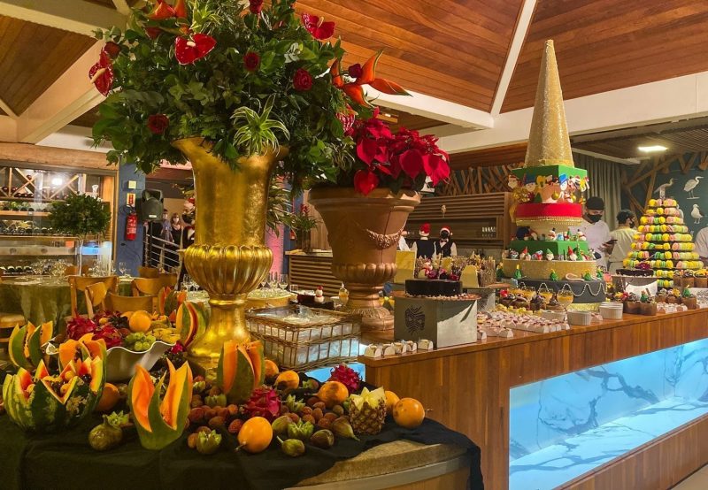 Mesa de frutas e doces da ceia de Natal – Foto: Reprodu&ccedil;&atilde;o internet/ND