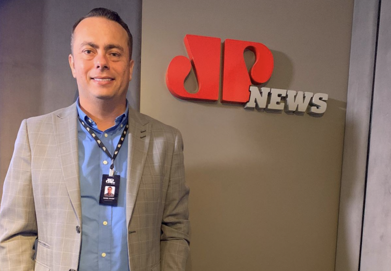 Daniel Xavier, diretor geral da Jovem Pan em Florian&oacute;polis &mdash; Foto: JP News/Divulga&ccedil;&atilde;o/ND