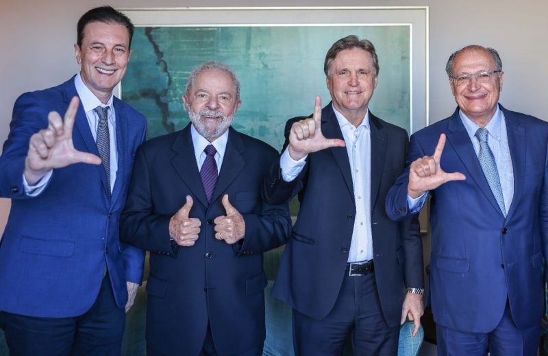 Quatro l&iacute;deres estiveram reunidos em Brasilia – Foto: Divulga&ccedil;&atilde;o