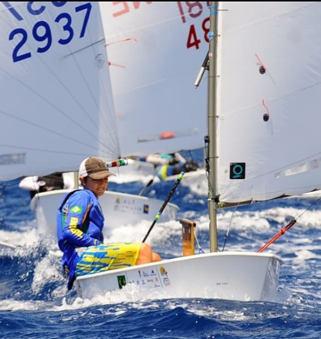 Davi durante prova na Turquia – Foto: Arquivo pessoal