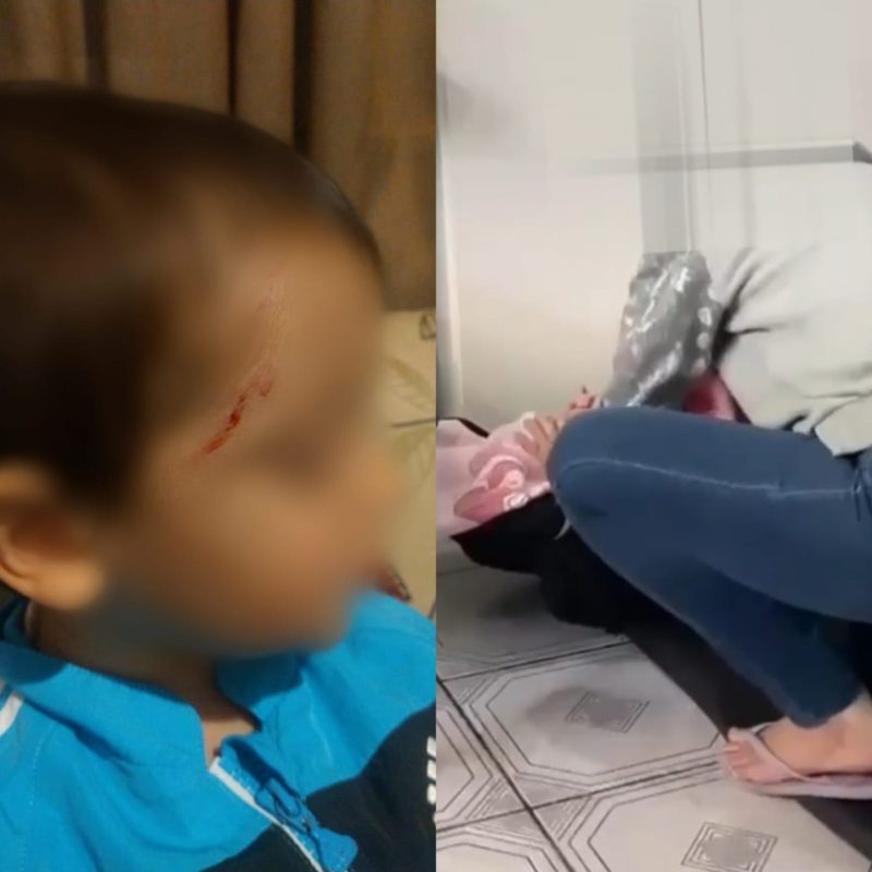 H&aacute; suspeitas de que o aparelho auditivo da crian&ccedil;a com defici&ecirc;ncia era retirado – Foto: Arquivo Pessoal/Reprodu&ccedil;&atilde;o/ND