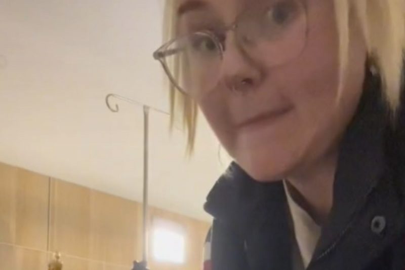 V&iacute;deo da jovem realizando “desejo” do pai viralizou na internet – Foto: Reprodu&ccedil;&atilde;o/TikTok