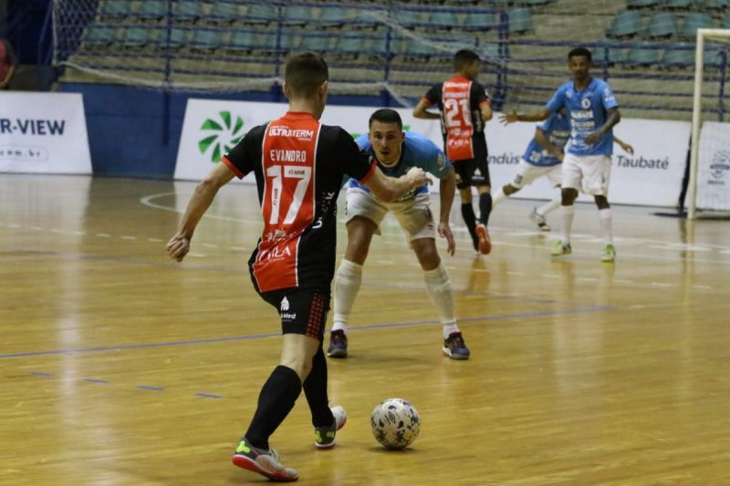 JEC Futsal volta para casa e recebe o Marreco pela Liga Nacional – Foto: Juliano Schmidt/JEC Futsal/Divulga&ccedil;&atilde;o/ND