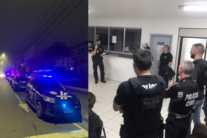 Opera&ccedil;&atilde;o para combater crimes contra a dignidade sexual em Joinville – Foto: Pol&iacute;cia Civil/Divulga&ccedil;&atilde;o/ND