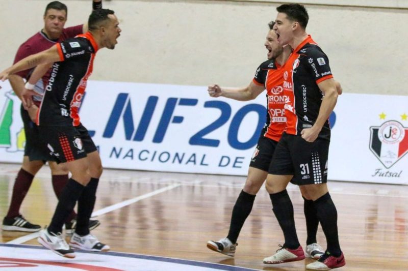 Sem espa&ccedil;o, Ruan deixa o JEC Futsal seis meses ap&oacute;s desembarcar em Joinville – Foto: Juliano Schmidt/JEC Futsal/Divulga&ccedil;&atilde;o/ND