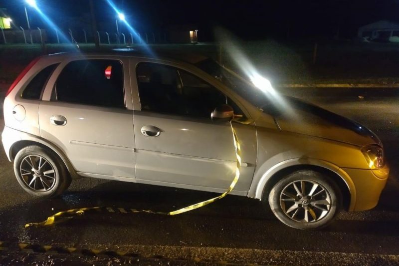 Idosa morreu ainda no local do acidente ap&oacute;s tentar atravessa rodovia – Foto: PMRv/Divulga&ccedil;&atilde;o