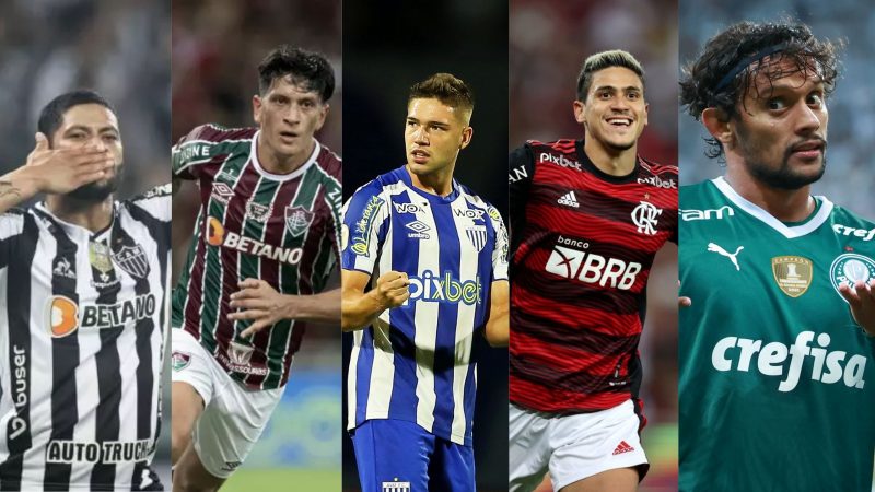 Hulk, Cano, Bissoli, Pedro e Scarpa: Alguns dos destaques do Campeonato Brasileiro