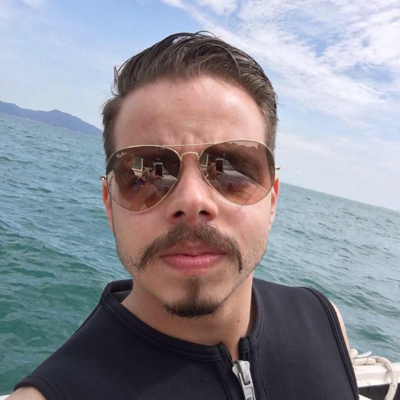 Ivan sofreu o acidente na BR-470 e morreu na hora