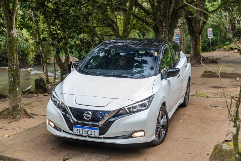 Nissan Leaf &eacute; o primeiro carro 100% el&eacute;trico a circular no mercado brasileiro – Foto: Divulga&ccedil;&atilde;o/ND